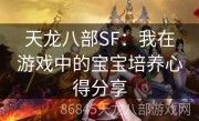 天龙八部SF：我在游戏中的宝宝培养心得分享