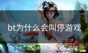 bt为什么会叫停游戏