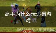 高手为什么玩追猎游戏