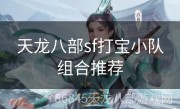 天龙八部sf打宝小队组合推荐