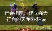 行会指南：建立强大行会的天龙SF秘诀