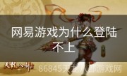 网易游戏为什么登陆不上